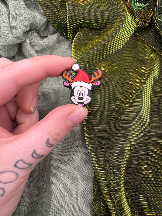 Xmas mouse crochet hook