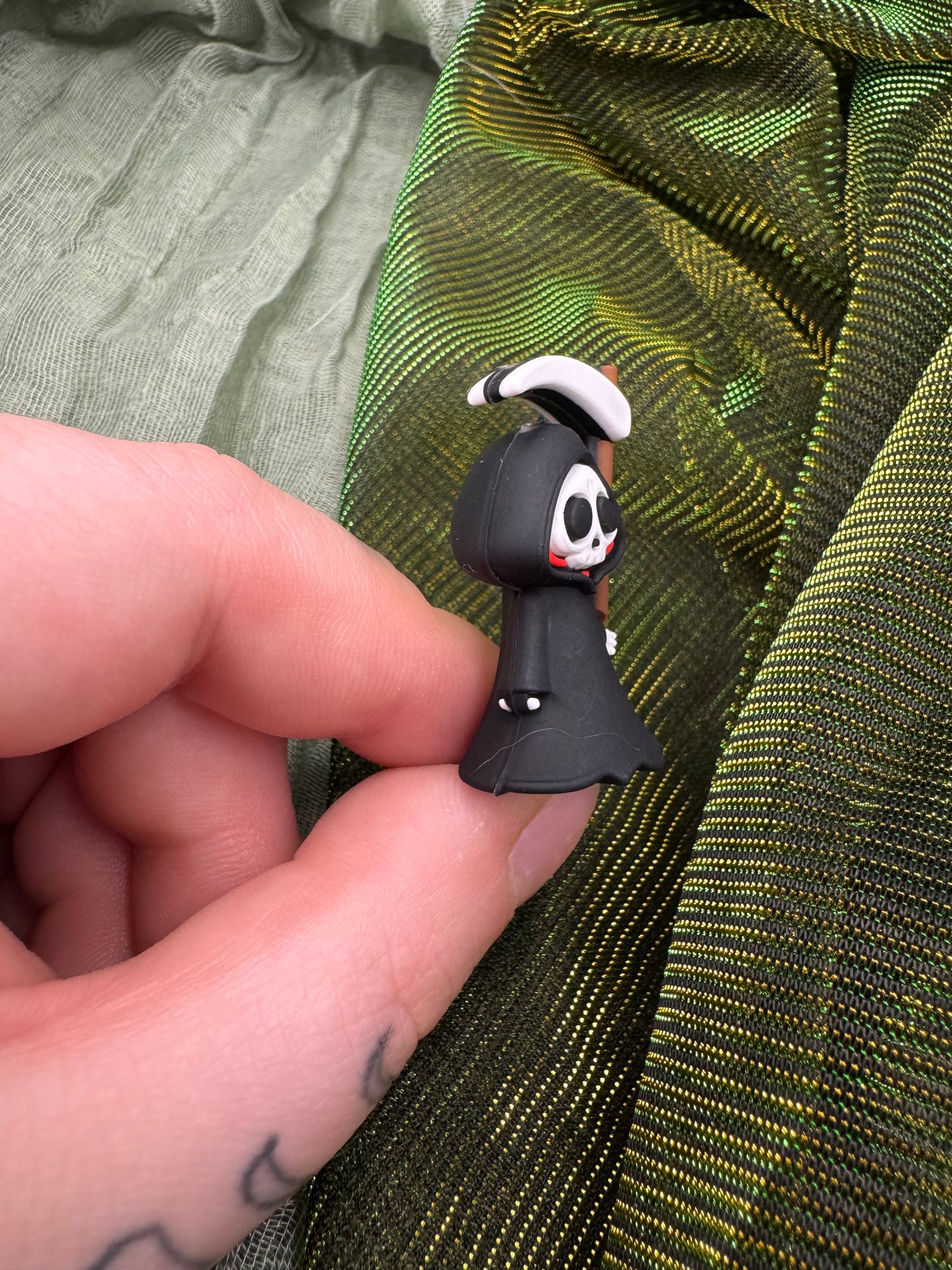 Grim reaper 3D crochet hook
