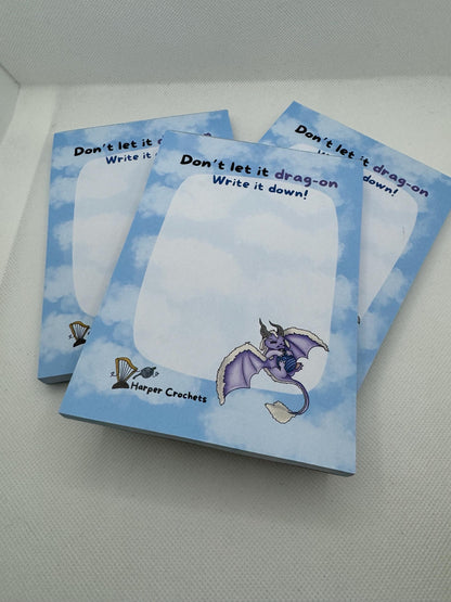 Dragon notepad