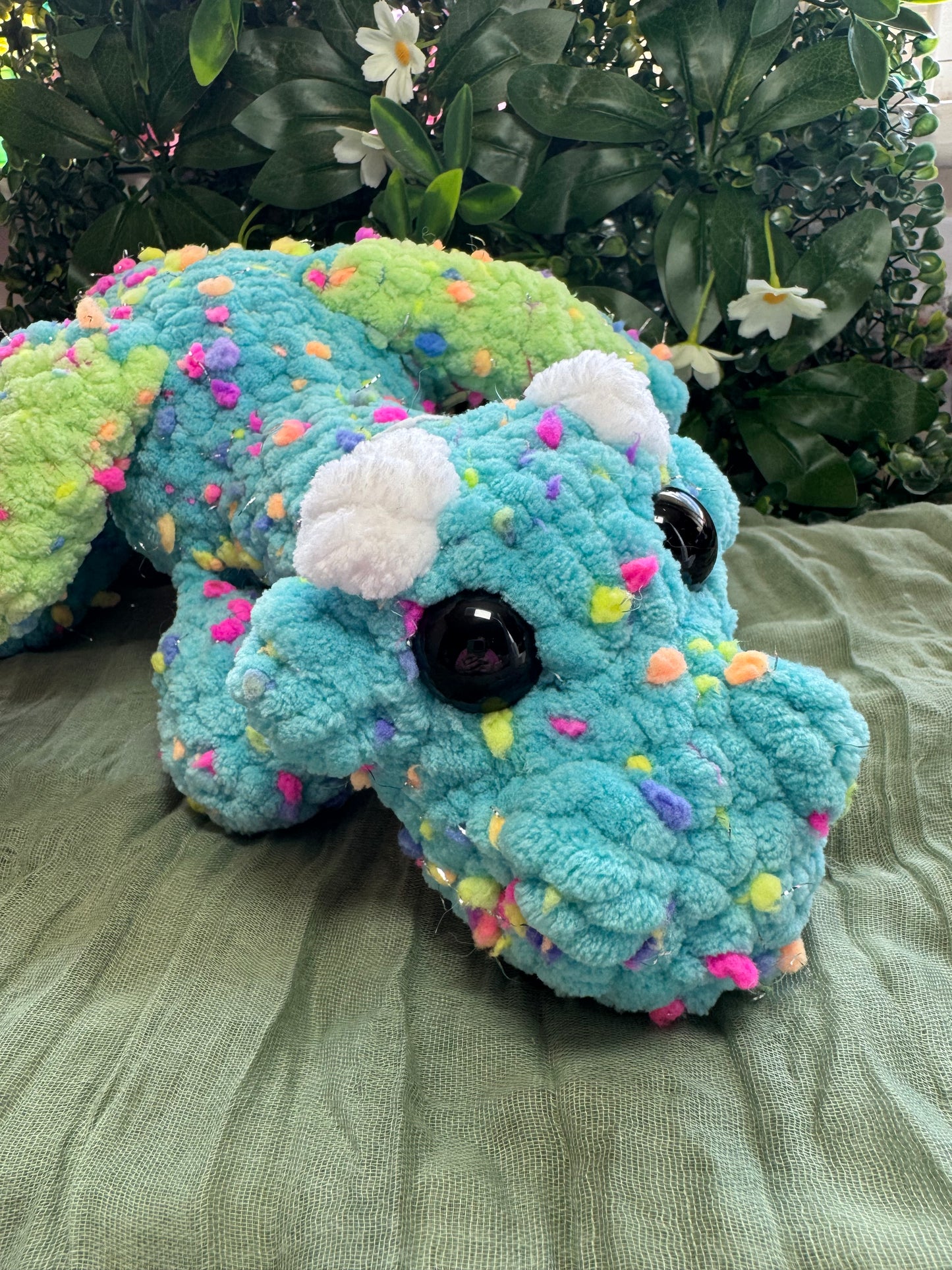 Jumbo dragon plushie pre-made