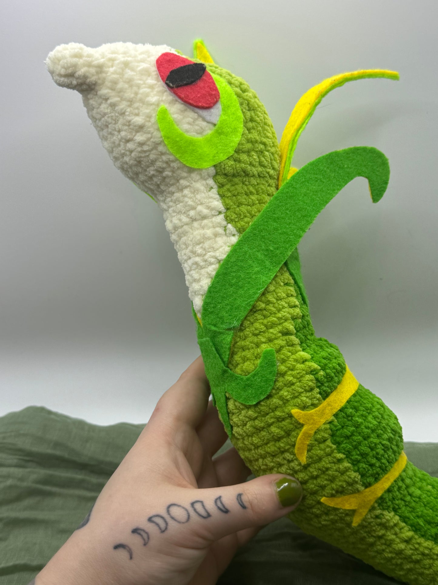 Serperior plushie collectible pre-made