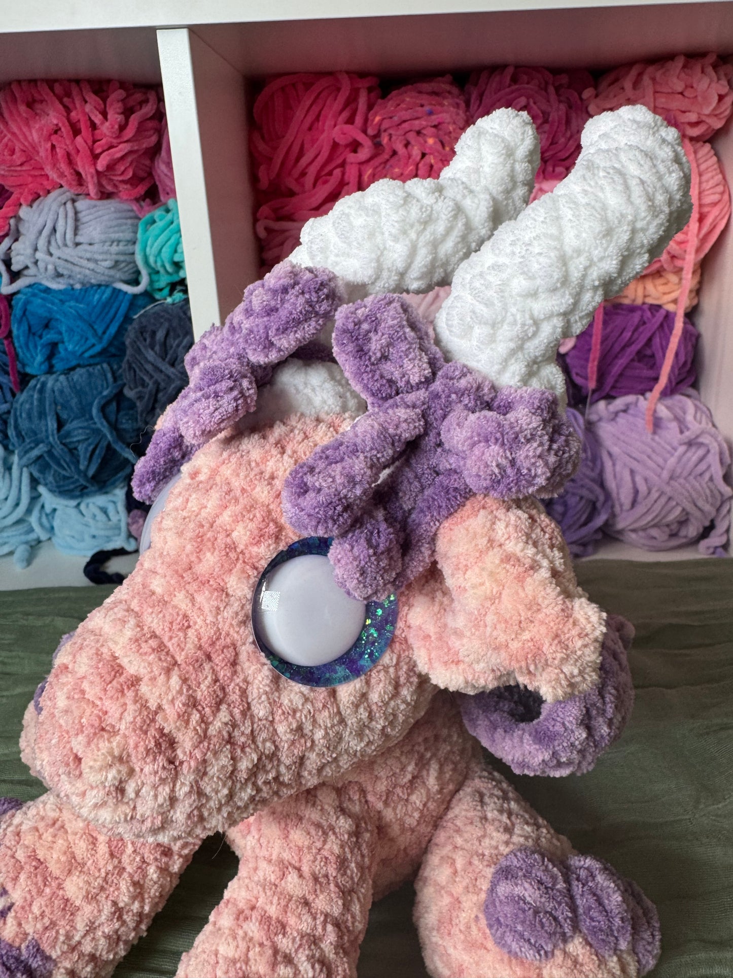 Coquette dragon plushie pre-made