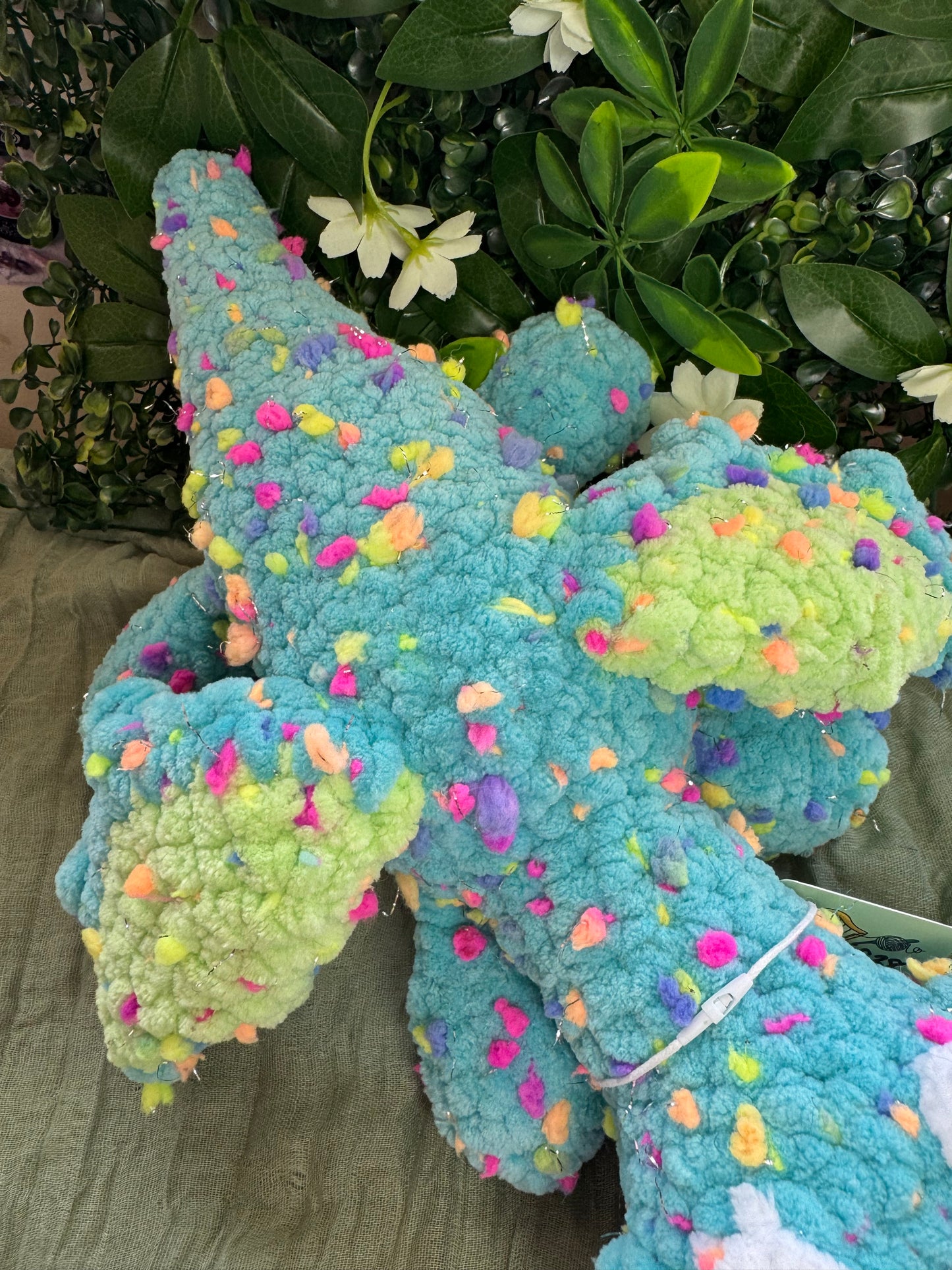 Jumbo dragon plushie pre-made
