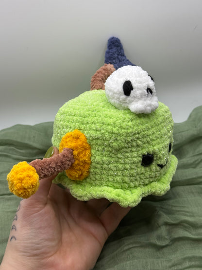 Gelatinous cube plushie pre-made