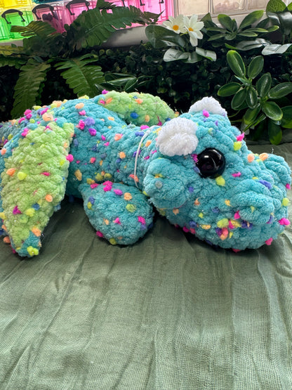 Jumbo dragon plushie pre-made