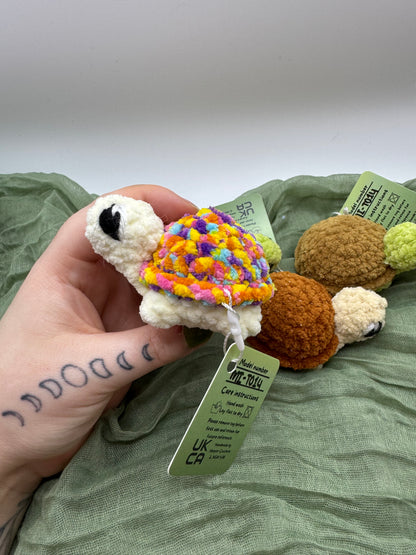 Turtle mini plushie pre-made