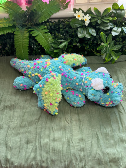 Jumbo dragon plushie pre-made