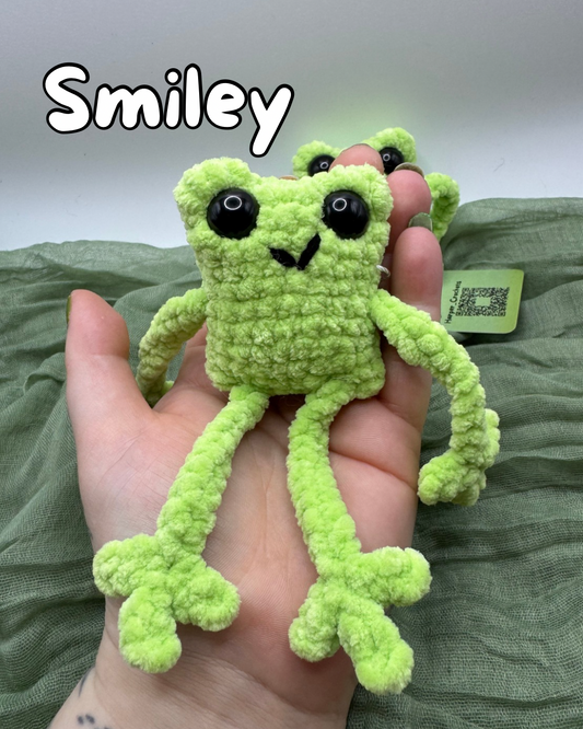 Leggy frog made to order crochet