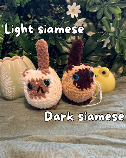 Cat plushie made to order crochet