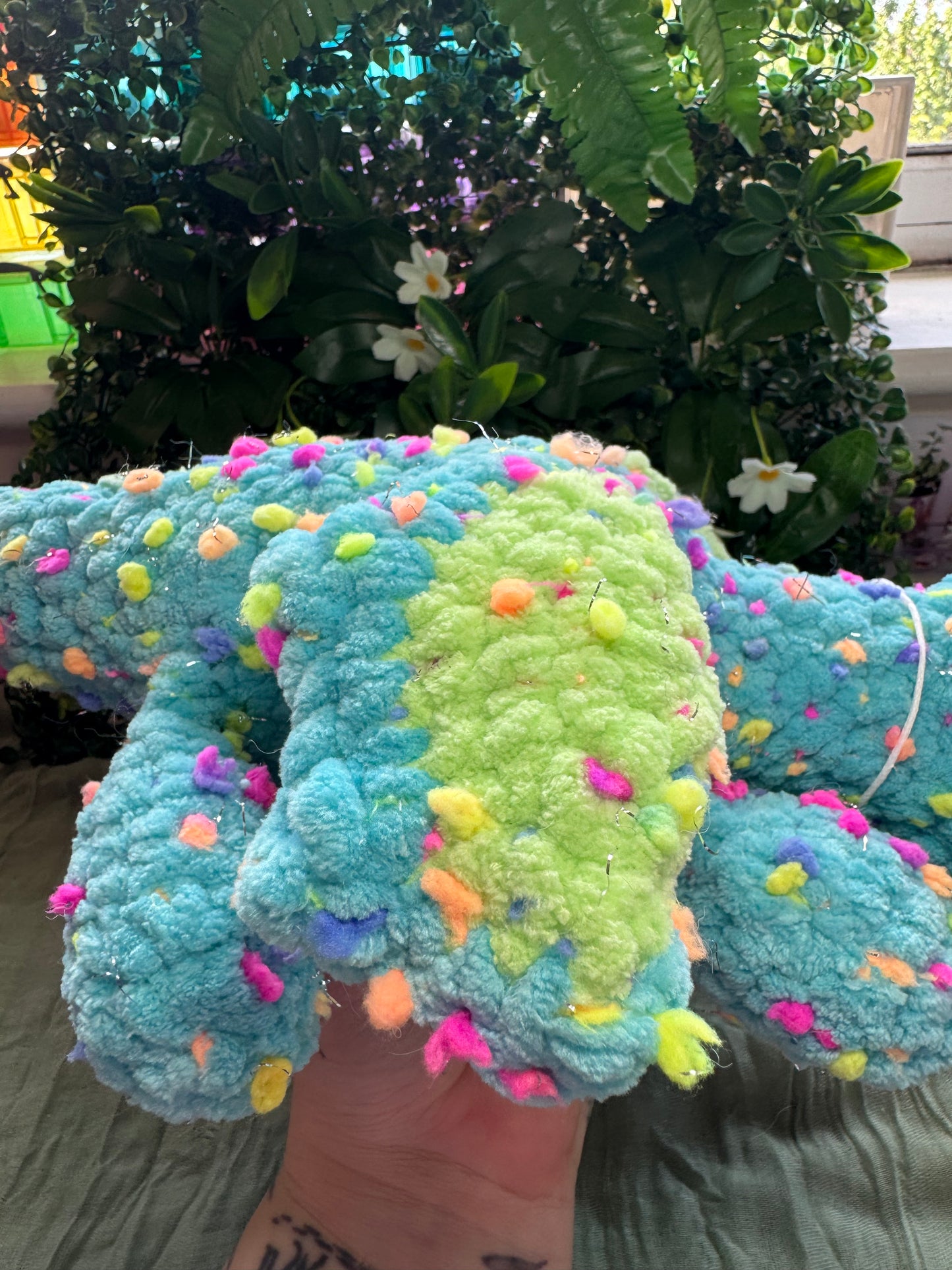 Jumbo dragon plushie pre-made