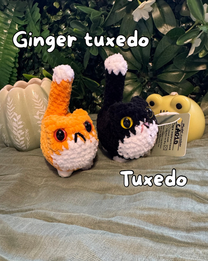 Cat plushie made to order crochet