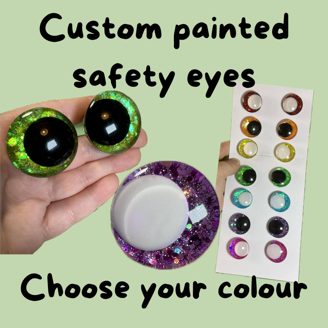 Hand painted safety eyes 20-35mm
