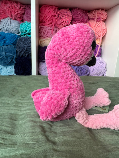 Flamingo plushie pre-made