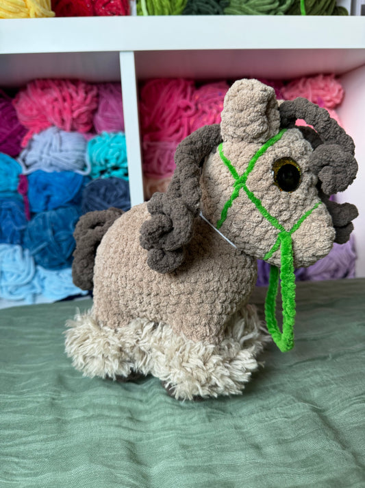 Horse plushie pre-made