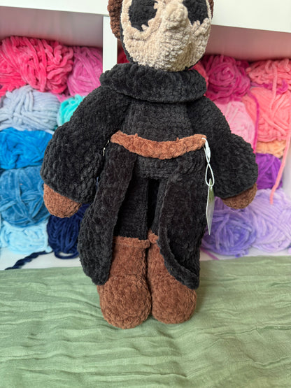 Plague doctor plushie pre-made