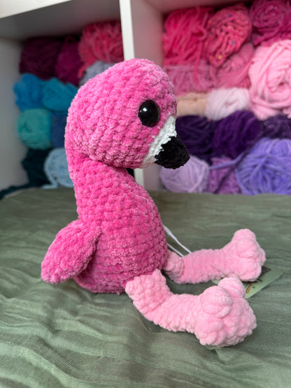 Flamingo plushie pre-made