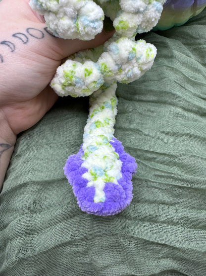 Baby dragon in an egg plushie pre-made