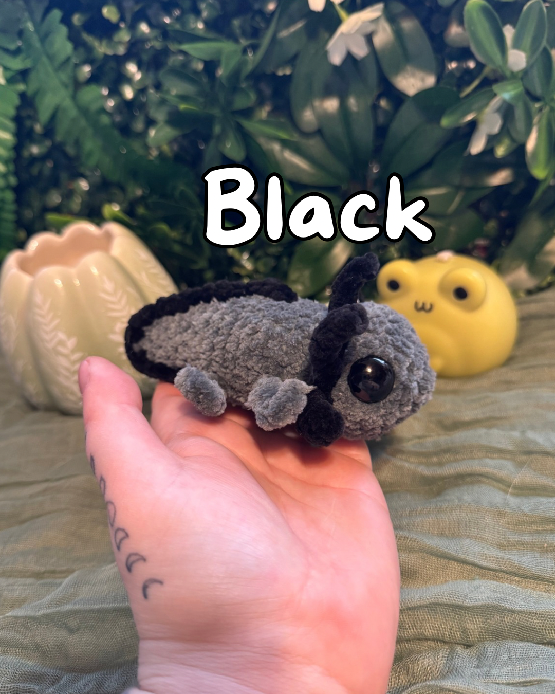 Axolotl plushie made to order crochet