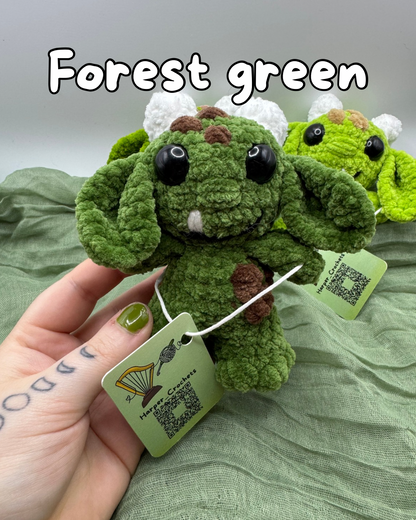 Goblin plushie made to order crochet