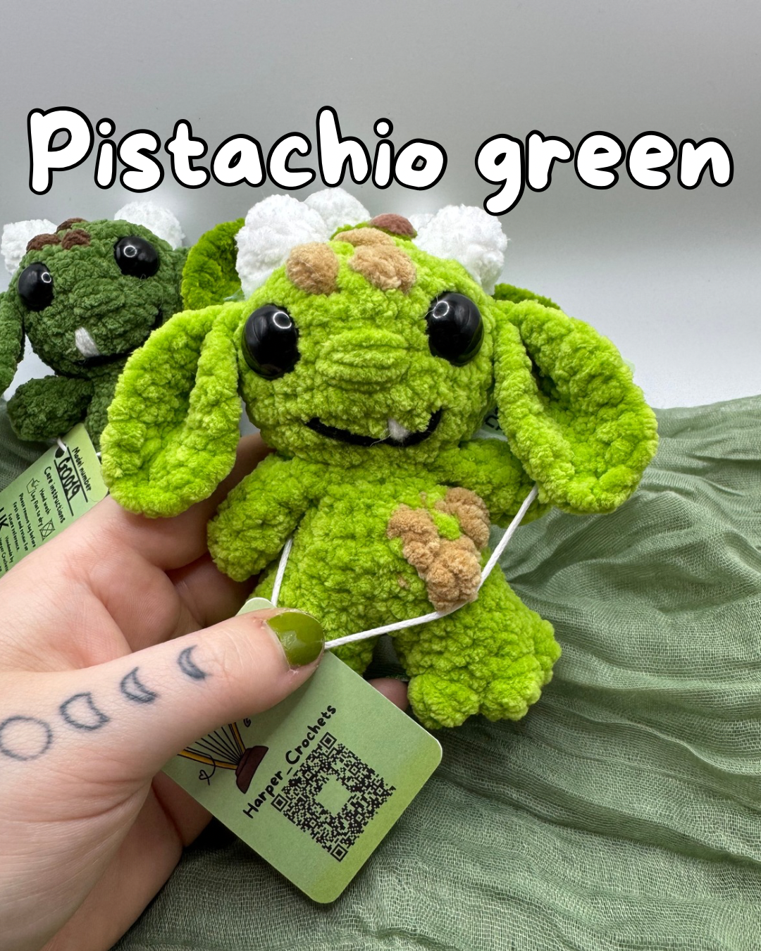 Goblin plushie made to order crochet