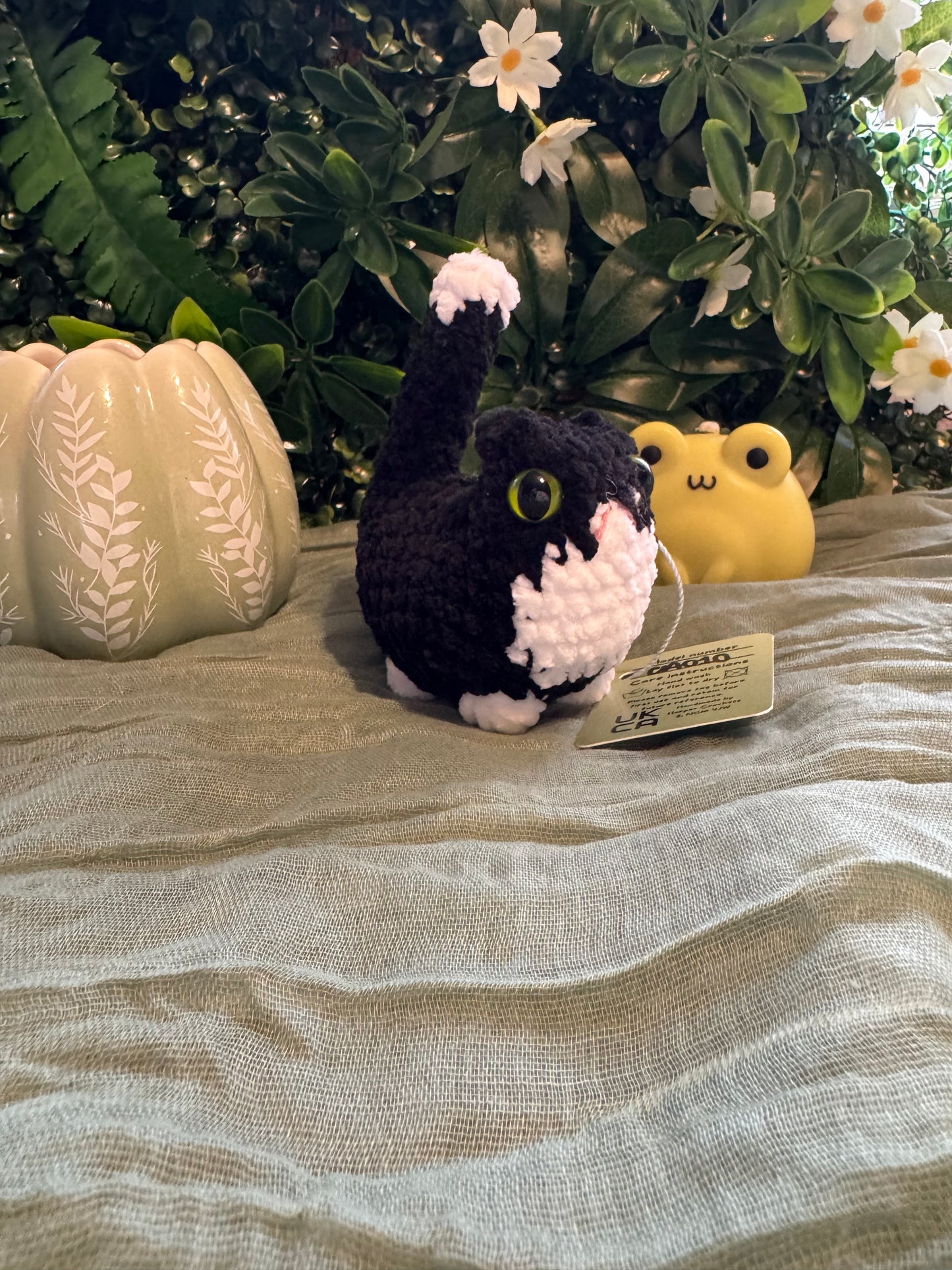 Cat plushie made to order crochet