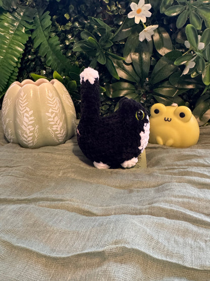 Cat plushie made to order crochet