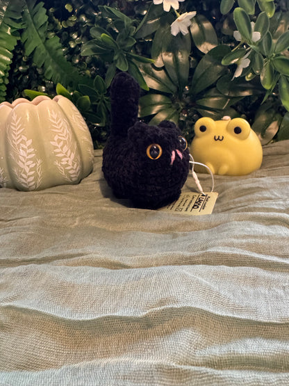 Cat plushie made to order crochet