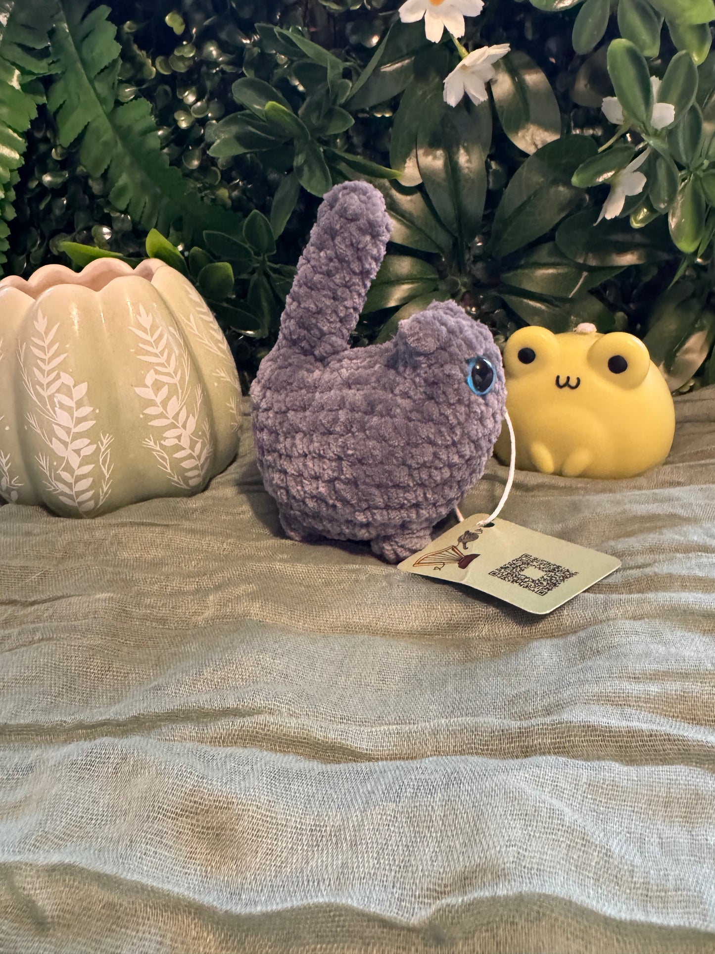 Cat plushie made to order crochet