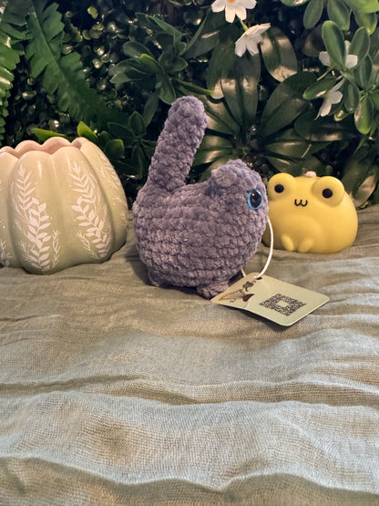 Cat plushie made to order crochet