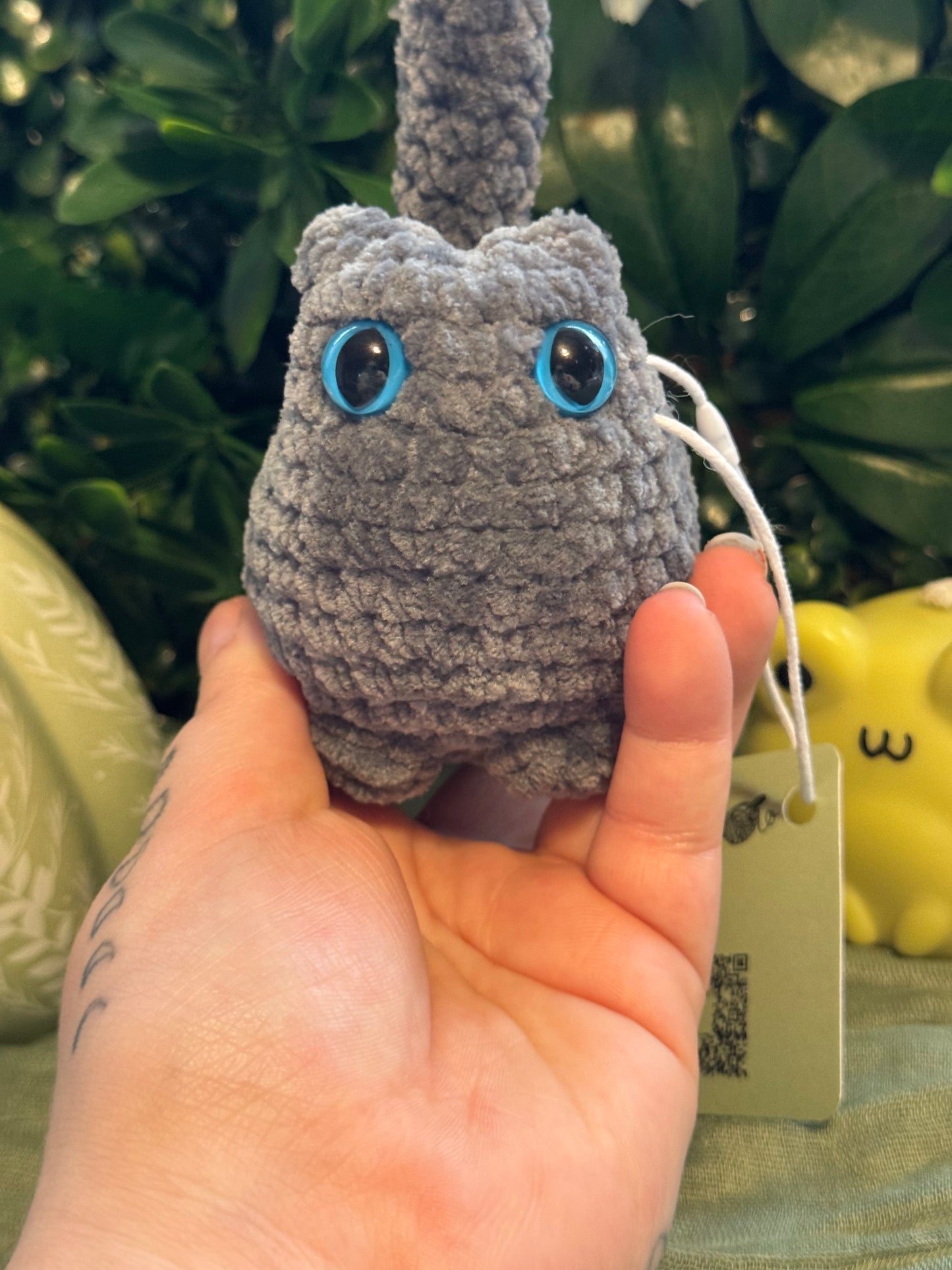 Cat plushie made to order crochet