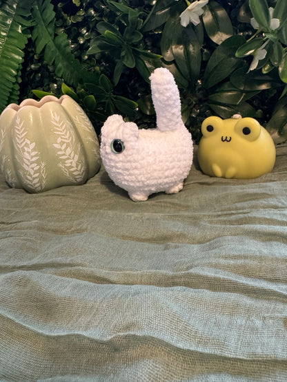 Cat plushie made to order crochet