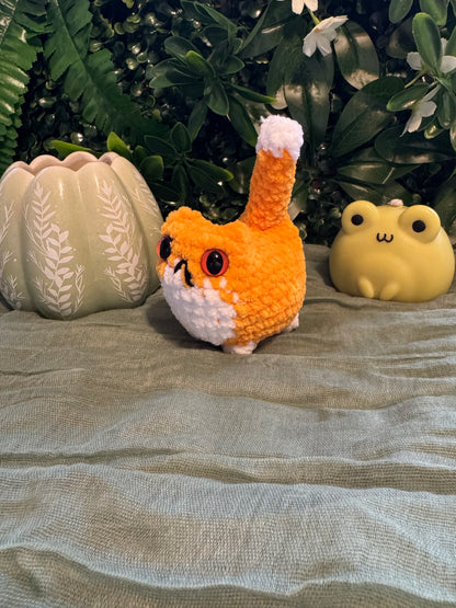 Cat plushie made to order crochet