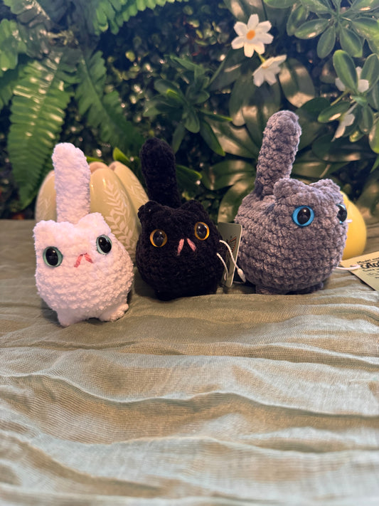 Cat plushie made to order crochet