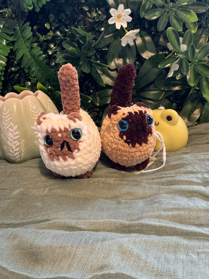 Cat plushie made to order crochet