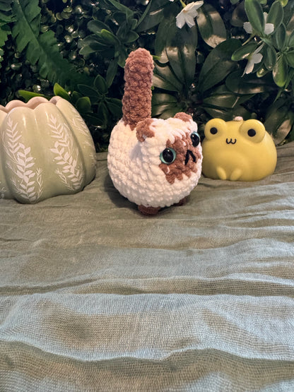 Cat plushie made to order crochet