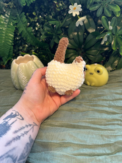 Cat plushie made to order crochet