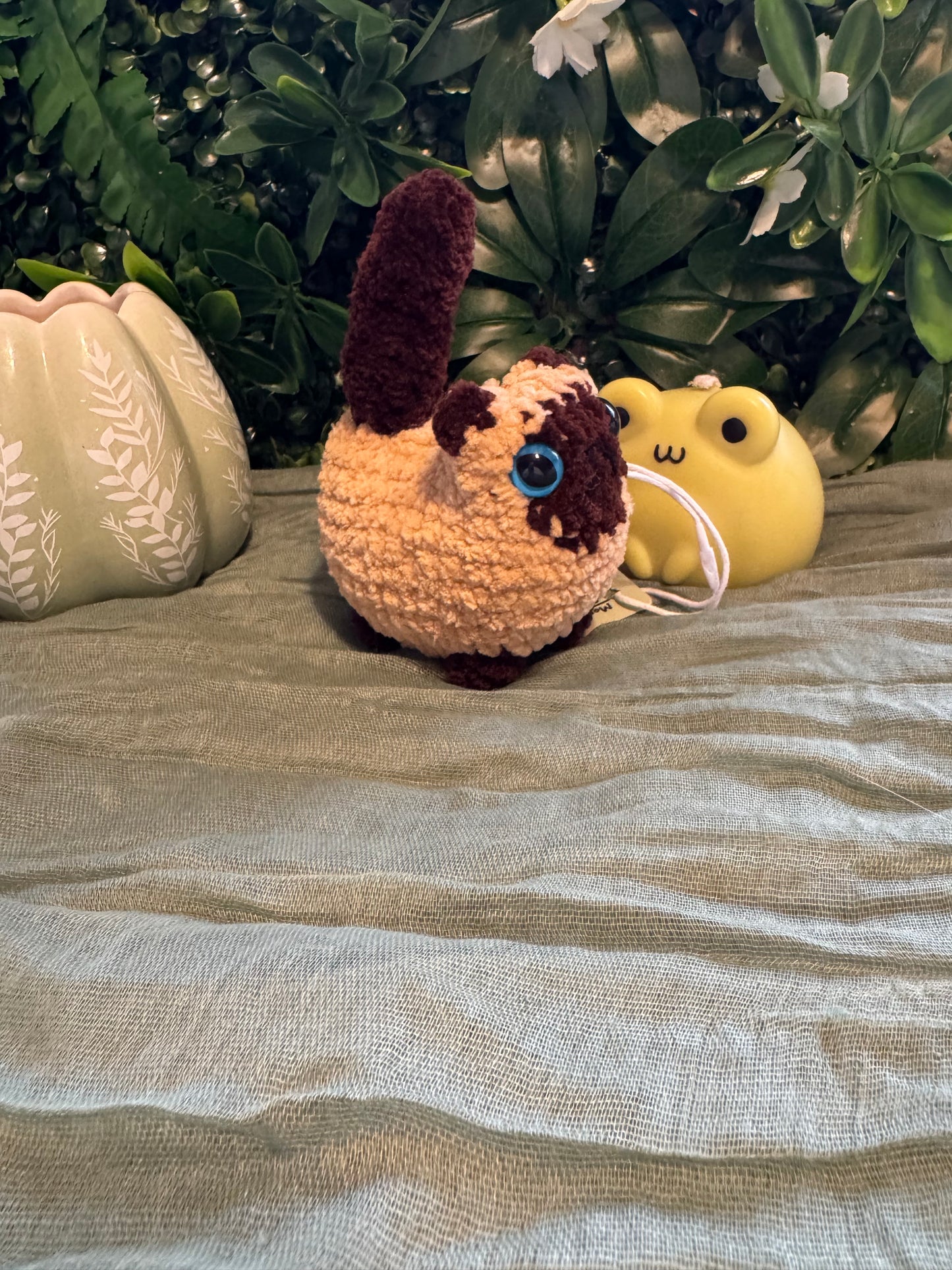 Cat plushie made to order crochet