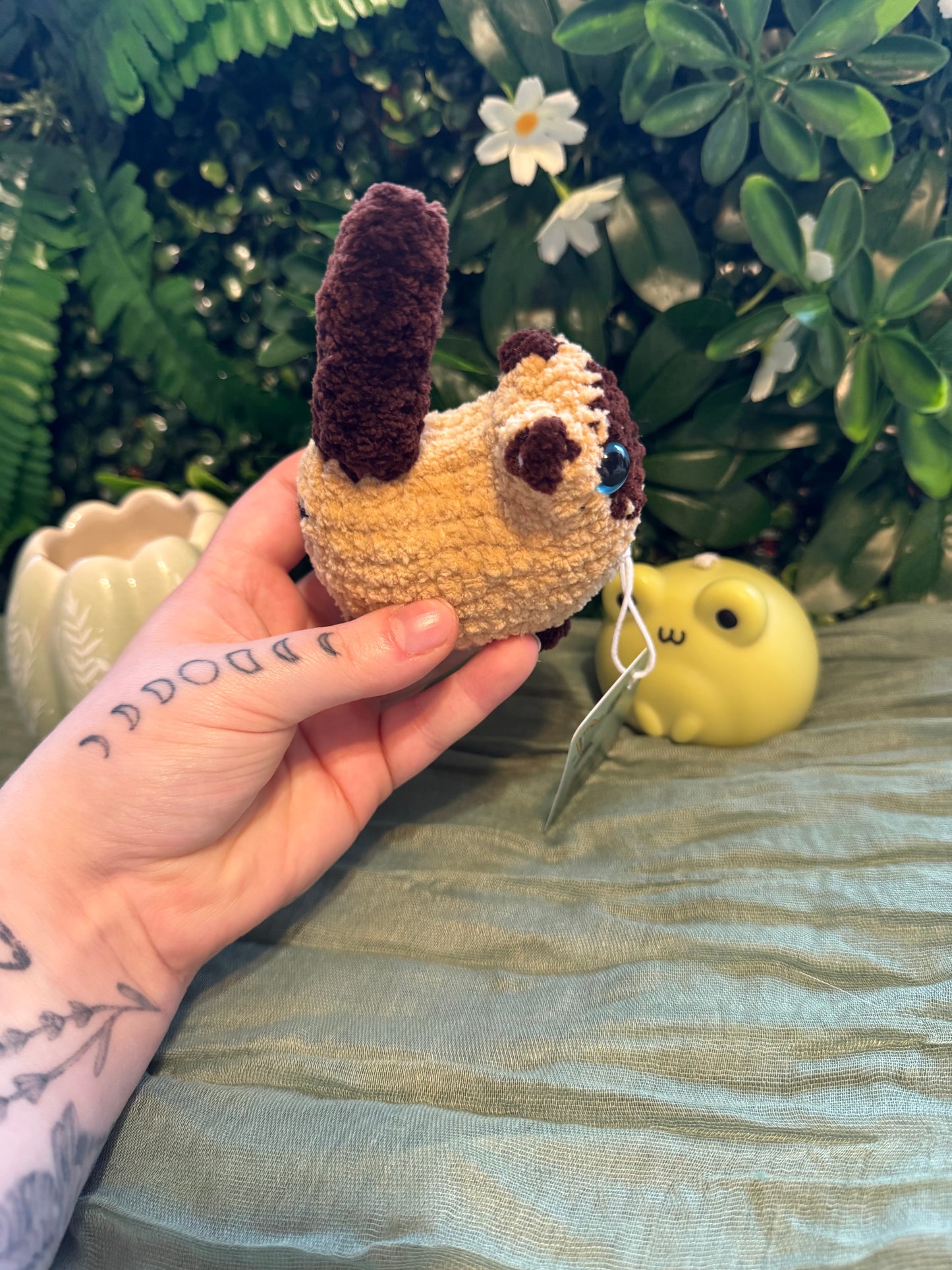 Cat plushie made to order crochet