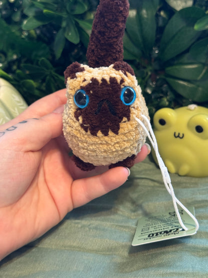 Cat plushie made to order crochet