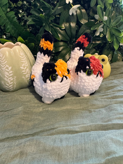 Cat plushie made to order crochet