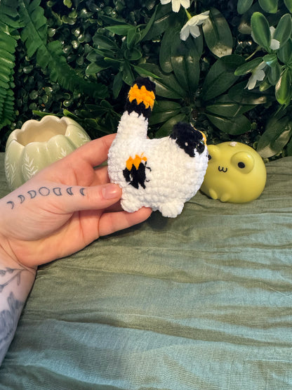 Cat plushie made to order crochet