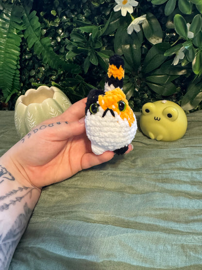 Cat plushie made to order crochet
