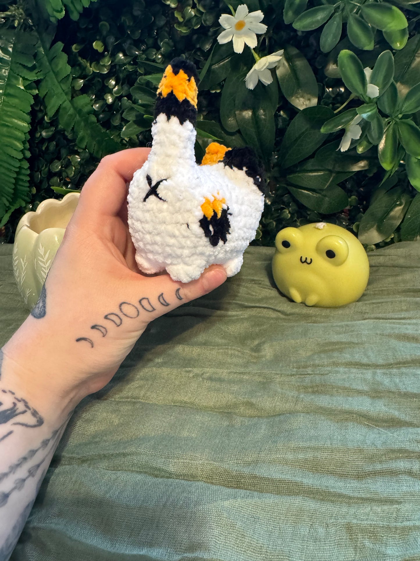 Cat plushie made to order crochet