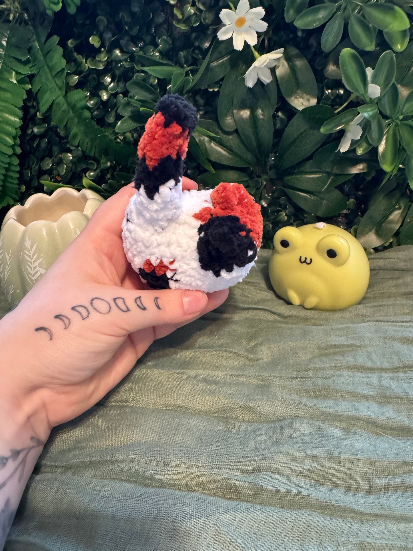 Cat plushie made to order crochet