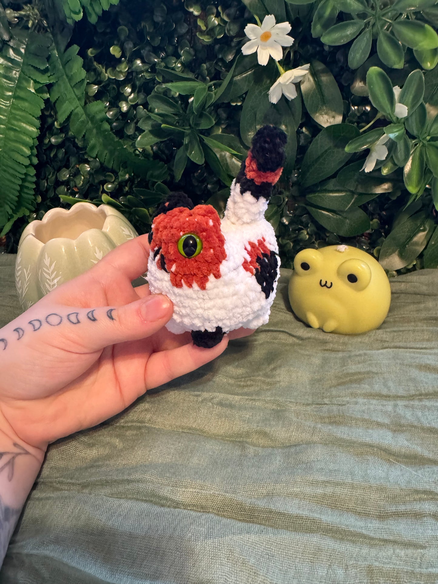 Cat plushie made to order crochet