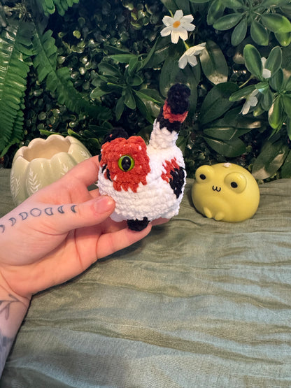 Cat plushie made to order crochet