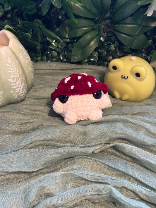 Mushroom plushie made to order crochet