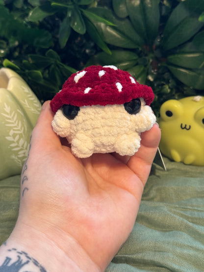 Mushroom plushie made to order crochet
