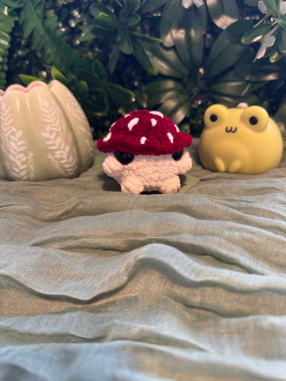 Mushroom plushie made to order crochet