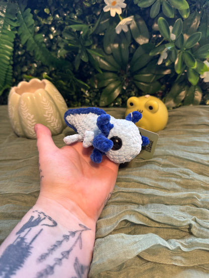 Axolotl plushie made to order crochet